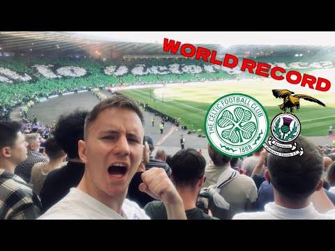 CELTIC WIN World Record 8th Treble • CELTIC vs INVERNESS Scottish Cup Final Experience