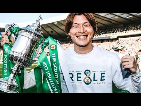 Crazy!! Kyogo Celebrations after Winning the Treble!!! (Celtic V Inverness) 3-1!