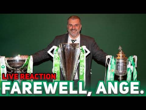 Ange Postecoglou has left Celtic Football Club. | LIVE REACTION! Ange Postecoglou has left Celtic Football Club. | LIVE REACTION!
