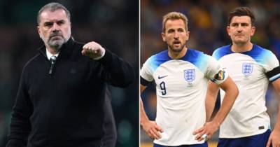 Ange Postecoglou using Harry Kane ploy to seal Harry Maguire as first Tottenham transfer Ange Postecoglou using Harry Kane ploy to seal Harry Maguire as first Tottenham transfer