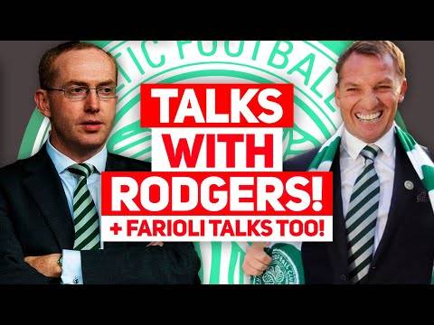 CELTIC TO HAVE ‘FACE TO FACE’ TALKS WITH BRENDAN RODGERS! | Farioli ‘held’ talks also!