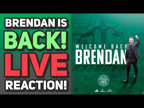 Brendan Rodgers Officially Celtic Manager! | Three Year Contract! | Live Reaction!