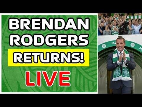 Brendan Rodgers Returns to Celtic | LIVE Reaction