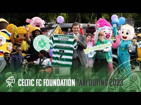 Celtic FC Foundation make £7,000 donation to Glasgow Taxi Outing Fund’s Annual Taxis to Troon!