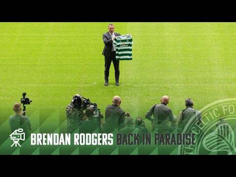 Behind the scenes at Paradise as Brendan Rodgers made his return to Celtic Park!