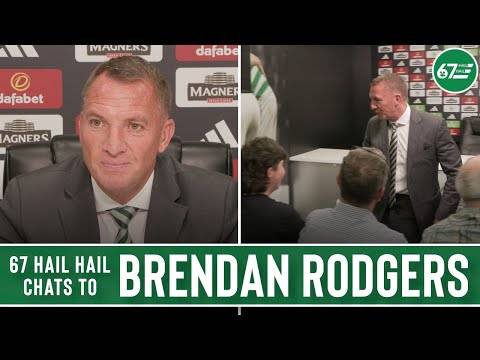 “I’ve watched virtually every Celtic game since I left” | 67 Hail Hail chats to Brendan Rodgers