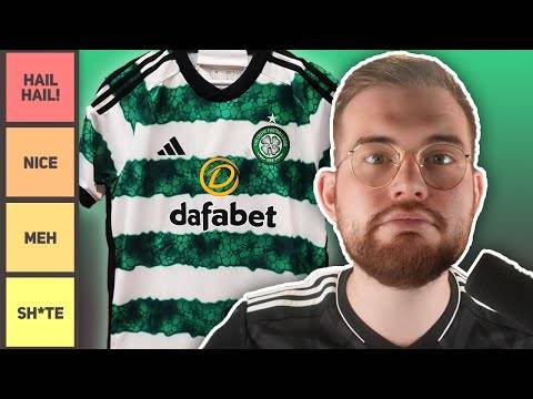 RANKING ALL 14 ADIDAS CELTIC KITS! | New Celtic Home Kit for 2023/24...