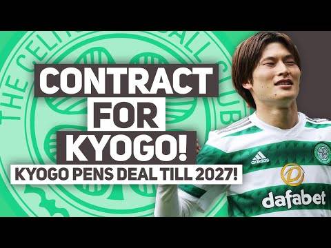 Kyogo Signs New Four Year Contract at Celtic!
