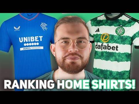 RANKING ALL 12 SCOTTISH PREMIERSHIP HOME KITS! – 2023/24!