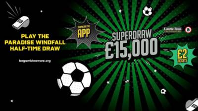 £15,000 Paradise Windfall Superdraw on Flag Day