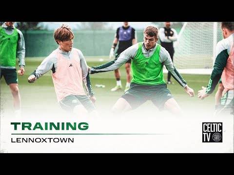 Celtic Training: The Bhoys train ahead of new #cinchPrem season