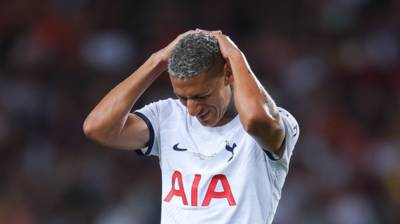 Ange Postecoglou defends Richarlison as Tottenham lose 4-2 to Barcelona in their final pre-season fixture &ndash; after striker failed to impress while deputising for Harry Kane amid reports of a FOURTH Bayern Munich bid