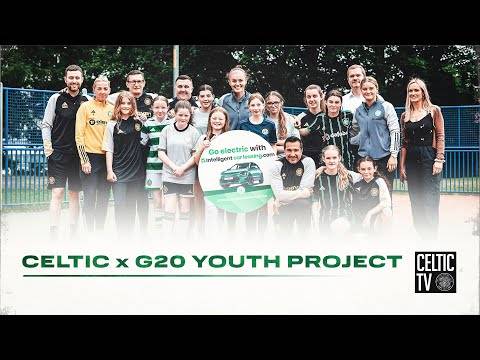Celtic FC Women and Club sponsor Intelligent Car Leasing support G20 Youth Project!