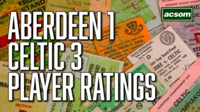 Every player rated as Celtic overcome Aberdeen 3-1 at Pittodrie