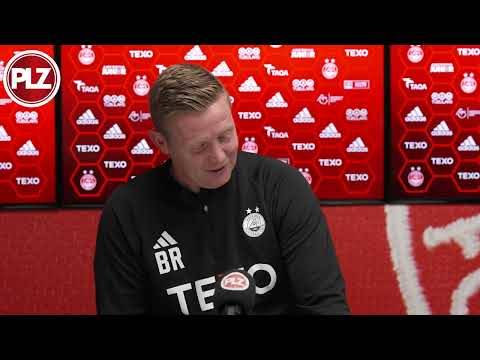 “What a game of football that was eh” – Aberdeen manager Barry Robson on Celtic defeat