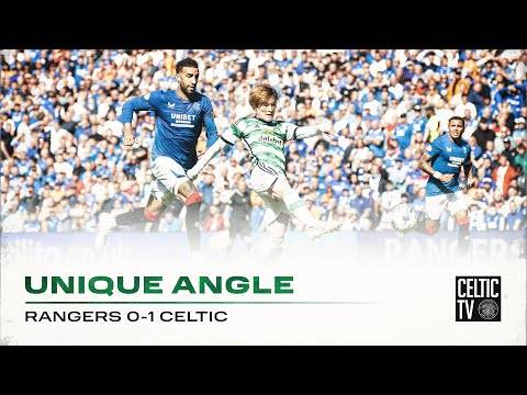Celtic TV Unique Angle | Rangers 0-1 Celtic | Sound of silence greets Kyogo’s wondergoal winner!