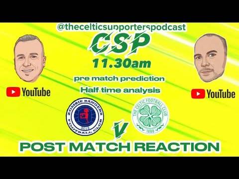 R#ngers v Celtic half time analysis