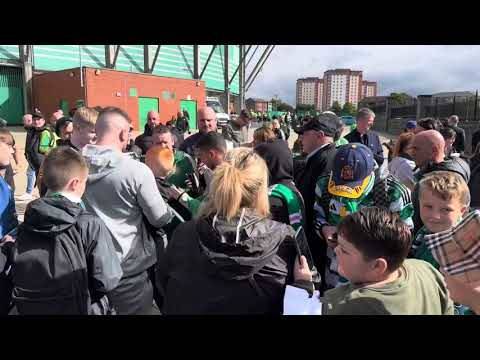 Liel Abada Arring Before the Celtic V Dundee Game!!!!