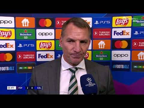 “I Feel For The Players!” Brendan Rodgers Shares Mixed Emotions As Red Cards & Set Piece Cost Celtic
