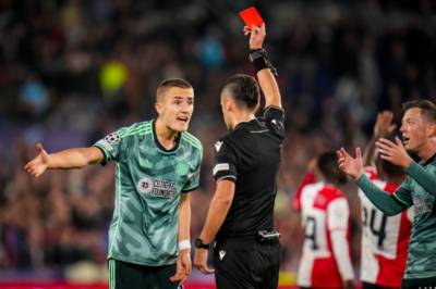 Lagerbielke and Holm suspension situation; another Celtic player already looking over his shoulder