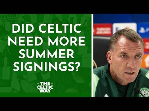 Was Brendan Rodgers right not to be content with a lack of signings?