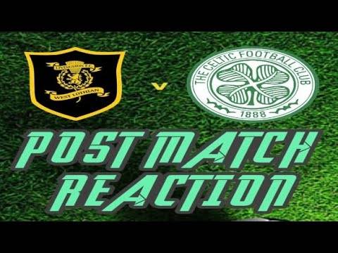 Livingston v Celtic Post Match Reaction