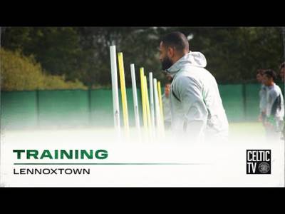 Celtic Training: The Bhoys train ahead of the #MOTCEL