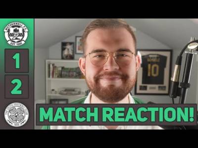 WE (STILL) NEVER STOP! | Motherwell 1-2 Celtic | MATCH REACTION!