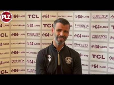 When supporters are overpowering stewards and streaming onto the park, it looks a bit ugly.’’