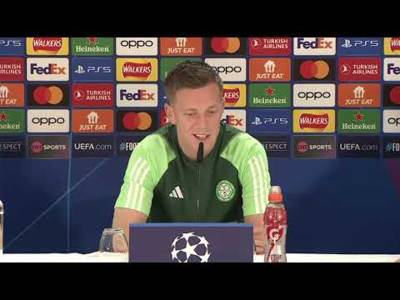 Callum McGregor on Lazio and Celtic’s Champions League ambitions
