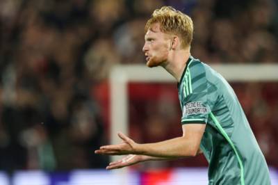 “We were all jealous”; Liam Scales gives forgotten Celtic star some huge encouragement