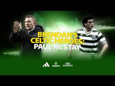 Brendan’s Celtic Heroes: Paul McStay | The Manager Relives Magic McStay Moments!
