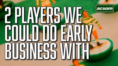 Two players Celtic could bring in early in the January window