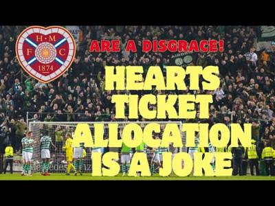 Hearts Cut Celtic Away Allocation at Tynecastle!