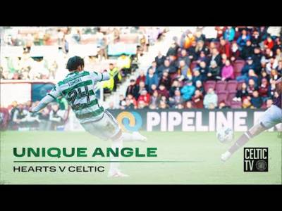 Celtic TV Unique Angle | Hearts 1-4 Celtic | O’Riley, Daizen, Kyogo & Tomoki’s goals at Tynecastle!