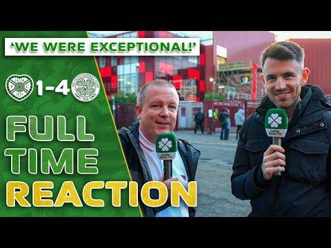 Hearts 1-4 Celtic | ‘We Were EXCEPTIONAL!’ | Full-Time Reaction