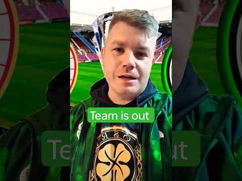 Starting 11 vs Hearts #heartofmidlothian #celticfc