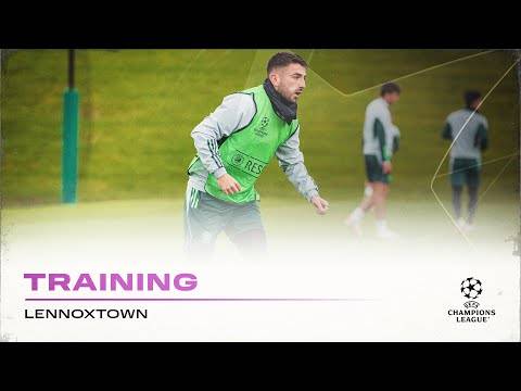 Celtic Training: The Bhoys are put through their paces ahead of #CelticAtleticoMadrid