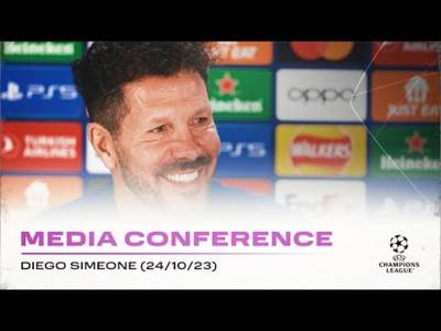 Full Atletico Madrid Media Conference: Diego Simeone (24/10/23)