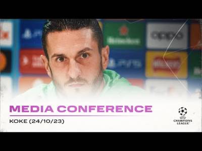Full Atletico Madrid Media Conference: Koke (24/10/23)