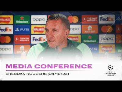 Full Celtic Media Conference: Brendan Rodgers (24/10/23)