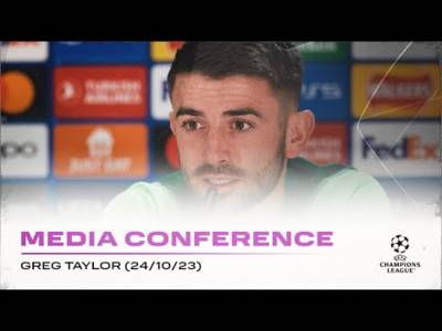 Full Celtic Media Conference: Greg Taylor (24/10/23)
