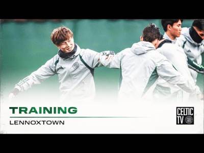 Celtic Training: The Hoops return to training ahead of #HIBCEL