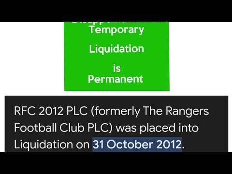 Otd 2012 Rangers Were Liquidated! | What Happened to Celtic Next