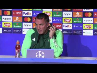 Atletico Madrid v Celtic: Brendan Rodgers’ pre-match press conference