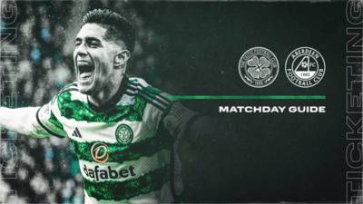 Your Celtic v Aberdeen Matchday Information
