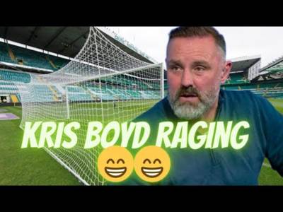 Hilarious Kris Boyd Fuming at Barry Robson & Aberdeen
