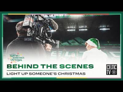 Behind the Scenes of the 2023 Celtic Christmas Film | Light Up Someone’s Christmas!