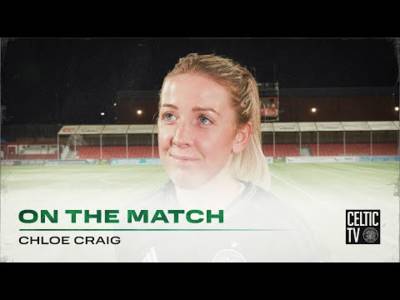 Chloe Craig on the match | Hamilton Accies 0-5 Celtic FC Women