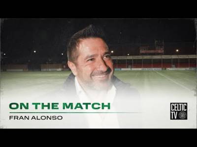 Fran Alonso on the match | Hamilton Accies 0-5 Celtic FC Women